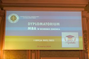 Graduation ceremony for postgraduates of the MBA in Healthcare