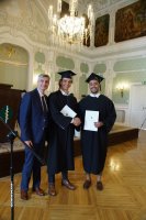 Absolwenci farmacji UMB uroczyście odebrali dyplomy Absolwenci farmacji UMB uroczyście odebrali dyplomy