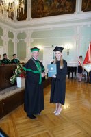 Absolwenci farmacji UMB uroczyście odebrali dyplomy Absolwenci farmacji UMB uroczyście odebrali dyplomy