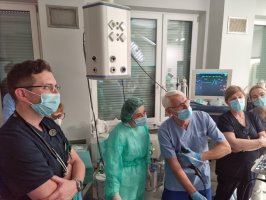 Warsztaty bronskopowe odbyły się w I Klinice Chorób Płuc Warsztaty bronskopowe odbyły się w I Klinice Chorób Płuc