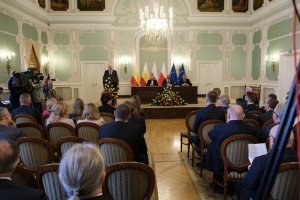 Profesor Marian Szamatowicz odebrał tytuł Honorowego Obywatela Białegostoku Profesor Marian Szamatowicz odebrał tytuł Honorowego Obywatela Białegostoku