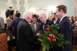 Profesor Marian Szamatowicz odebrał tytuł Honorowego Obywatela Białegostoku Profesor Marian Szamatowicz odebrał tytuł Honorowego Obywatela Białegostoku