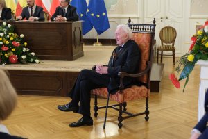 Profesor Marian Szamatowicz odebrał tytuł Honorowego Obywatela Białegostoku Profesor Marian Szamatowicz odebrał tytuł Honorowego Obywatela Białegostoku