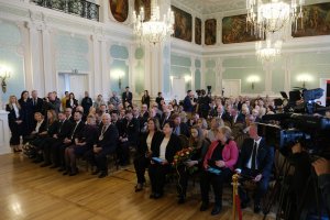 Profesor Marian Szamatowicz odebrał tytuł Honorowego Obywatela Białegostoku Profesor Marian Szamatowicz odebrał tytuł Honorowego Obywatela Białegostoku