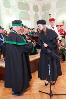 Ponad 150 naukowców świętowało awanse naukowe podczas Uroczystego Posiedzenia Senatu UMB 