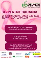 Ośrodek Badań Populacyjnych UMB na Giełdzie… - badania w EkoCentrum 25 października