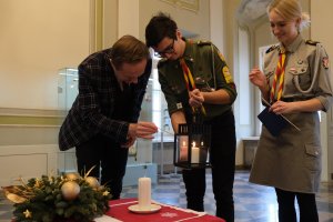 Betlejemskie Światło Pokoju kolejny raz gości we Wspólnocie Akademickiej UMB