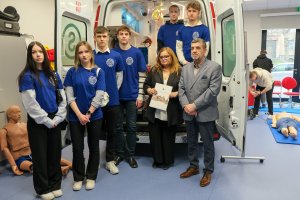 Wsparcie przyszłych ratowników medycznych - umowa z ZSTiO w Białymstoku Wsparcie przyszłych ratowników medycznych - umowa z ZSTiO w Białymstoku