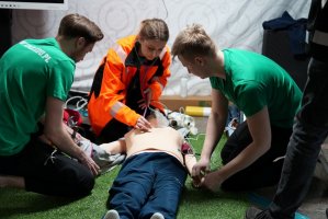 Studenci Wydziału Lekarskiego najlepsi na zawodach symulacji medycznych w Rydze Studenci Wydziału Lekarskiego najlepsi na zawodach symulacji medycznych w Rydze