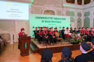 Święto nauki na Uniwersytecie Medycznym w Białymstoku Święto nauki na Uniwersytecie Medycznym w Białymstoku
