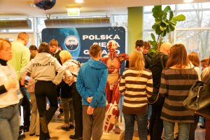 Kosmos inspiracji. Wizyta polskiego astronauty dr. Sławosza Uznańskiego-Wiśniewskiego w UMB Kosmos inspiracji. Wizyta polskiego astronauty dr. Sławosza Uznańskiego-Wiśniewskiego w UMB