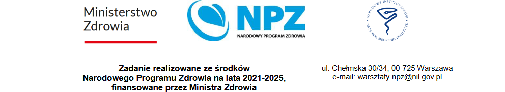 Warsztaty regionalne NPZ - 25.06.2024 r.. 