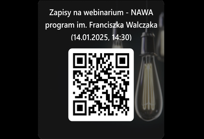 Link: Webinar UMB dot. programu Walczak NAWA 2024 - 14.01.2025