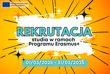 Link: Ruszyła rekrutacja na studia w ramach Programu Erasmus+