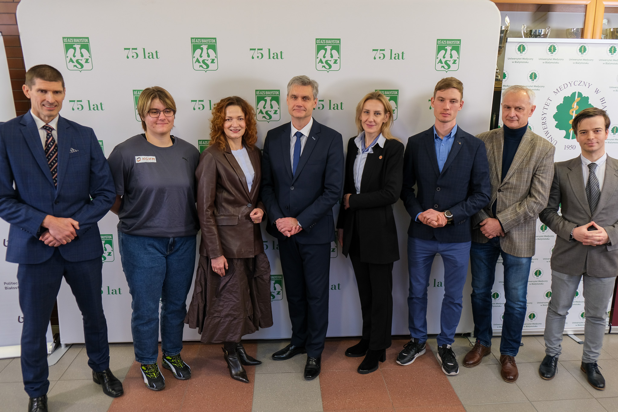 Link: AZS Białystok świętuje 75-lecie. Tradycja białostockiego sportu akademickiego zaczęła się w UMB