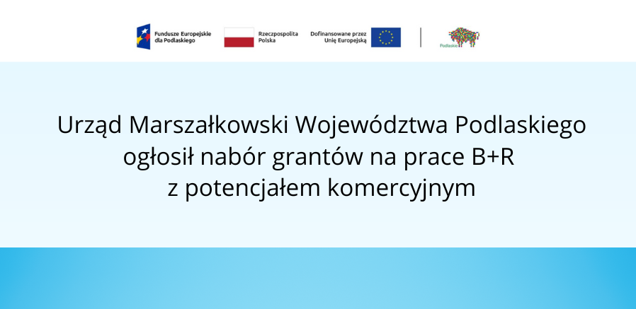 Link: Nabór grantów na prace B+R z potencjałem komercyjnym