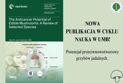 Link: Artykuł badaczy z Uniwersytetu Medycznego w Białymstoku wybrany na okładkę specjalnego wydania w Nutrients