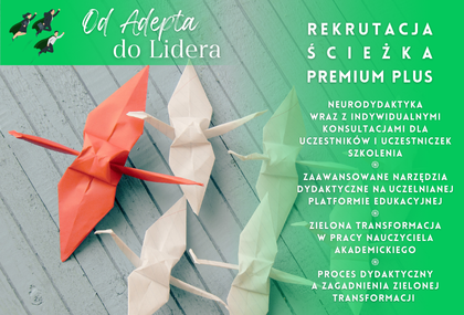 Link: Od Adepta do Lidera - Rekrutacja do ścieżki PREMIUM PLUS